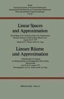 Linear Spaces and Approximation / Lineare Räume und Approximation (eBook, PDF) - Butzer; Szökefalvi-Nagy