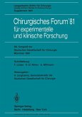Chirurgisches Forum '81 für experimentelle und klinische Forschung (eBook, PDF)