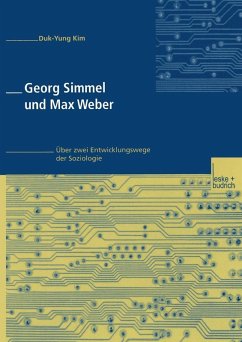 Georg Simmel und Max Weber (eBook, PDF) - Kim, Duk-Yung