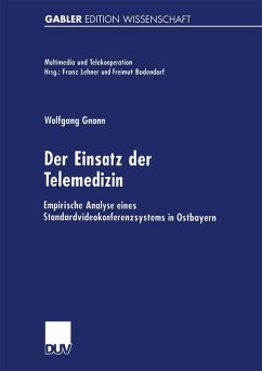 Der Einsatz der Telemedizin (eBook, PDF) - Gnann, Wolfgang