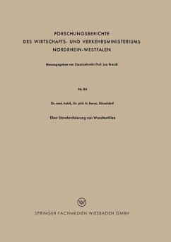 Cover Über Standardisierung von Wundtextilien (eBook, PDF)