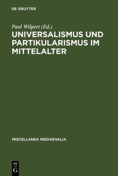 Cover Universalismus und Partikularismus im Mittelalter (eBook, PDF)