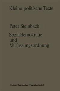 Sozialdemokratie und Verfassungsverständnis (eBook, PDF) - Steinbach, Peter