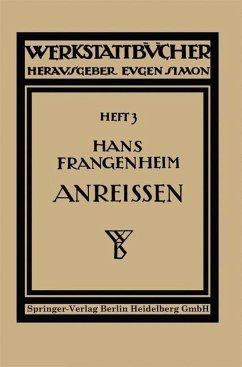Cover Das Anreißen in Maschinenbau-Werkstätten (eBook, PDF)