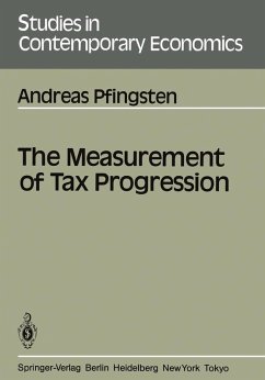 The Measurement of Tax Progression (eBook, PDF) - Pfingsten, Andreas