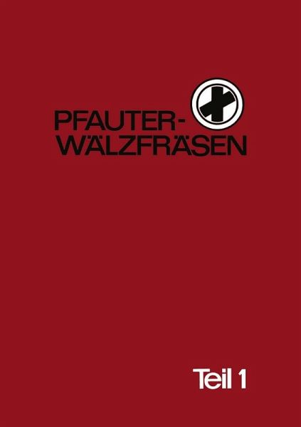 Pfauter-Wälzfräsen (eBook, PDF) Pfauter-Wälzfräsen (eBook, PDF)