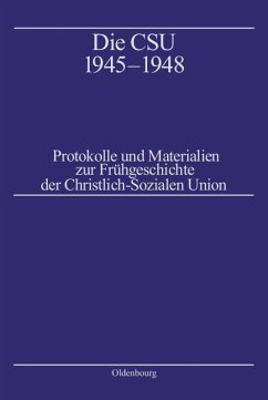 Die CSU 1945-1948 (eBook, PDF)
