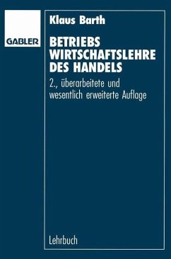 Betriebswirtschaftslehre des Handels (eBook, PDF) - Barth, Klaus
