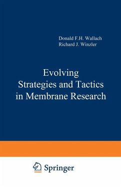 Evolving Strategies and Tactics in Membrane Research (eBook, PDF) - Hoelzl Wallach, D. F.; Winzler, R. J.
