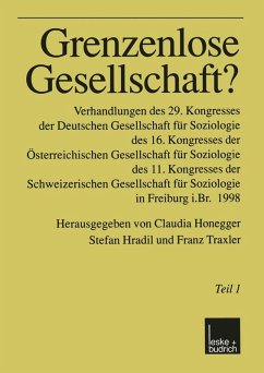 Cover Grenzenlose Gesellschaft? (eBook, PDF)