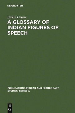 A Glossary of Indian Figures of Speech (eBook, PDF) - Gerow, Edwin