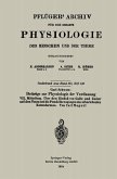 Pflügers Archiv für die Gesamte Physiologie des Menschen und der Tiere (eBook, PDF)