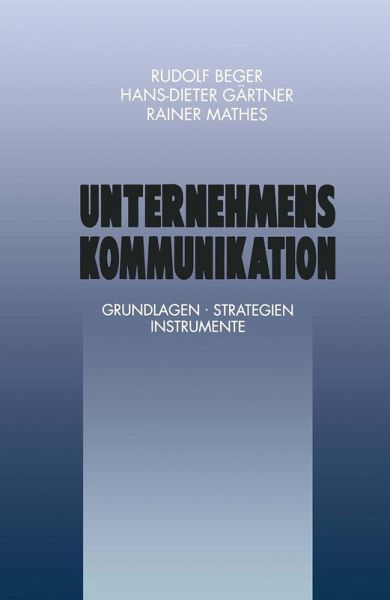 Unternehmenskommunikation (eBook, PDF) Unternehmenskommunikation (eBook, PDF)