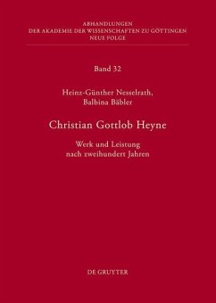 Christian Gottlob Heyne (eBook, PDF)