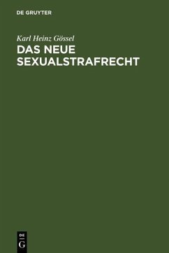 Das neue Sexualstrafrecht (eBook, PDF) - Gössel, Karl Heinz