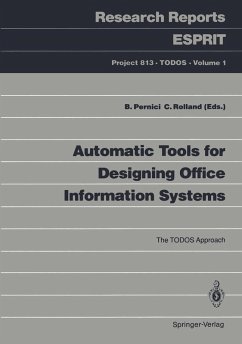 Automatic Tools for Designing Office Information Systems (eBook, PDF)