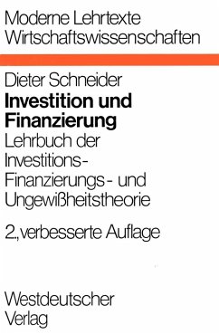 Cover Investition und Finanzierung (eBook, PDF)
