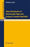 Value Distribution of Holomorphic Maps into Compact Complex Manifolds (eBook, PDF)