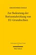 Zur Bedeutung der Horizontalwirkung von... - Bild 1