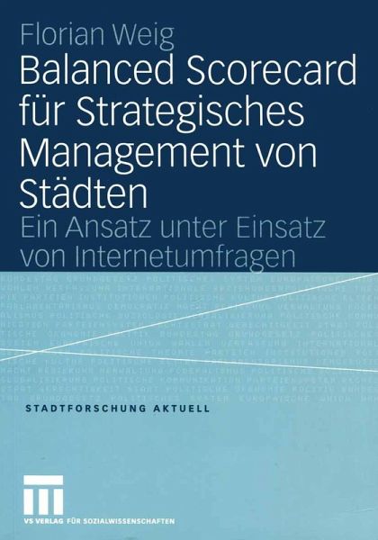 Balanced Scorecard für Strategisches Management von Städten (eBook, PDF)