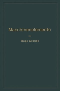 Maschinenelemente (eBook, PDF) - Krause, Hugo