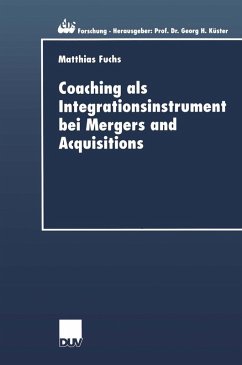 Coaching als Integrationsinstrument bei Mergers and Acquisitions (eBook, PDF) - Fuchs, Matthias