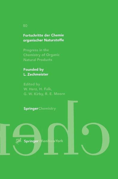 Fortschritte der Chemie organischer Naturstoffe / Progress in the Chemistry of Organic Natural Products (eBook, PDF)