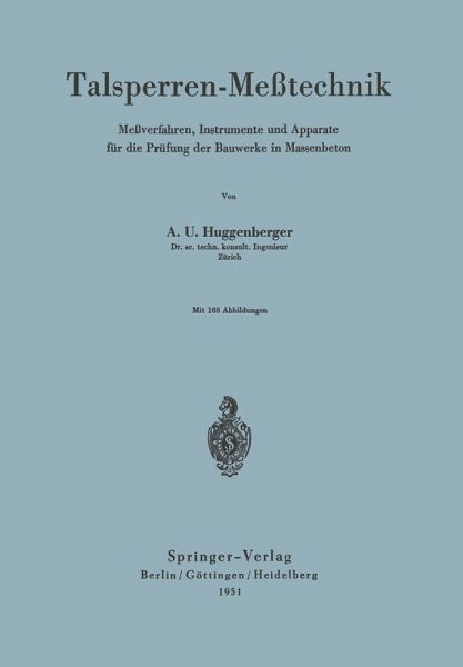 Talsperren-Meßtechnik (eBook, PDF)