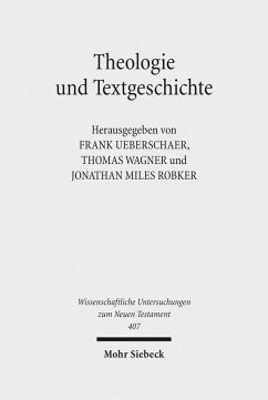 Theologie und Textgeschichte (eBook, PDF)