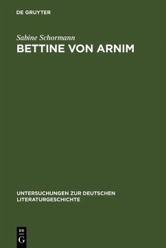 Cover Bettine von Arnim (eBook, PDF)