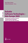 Reliable Software Technologies -- Ada-Europe 2003 (eBook, PDF)