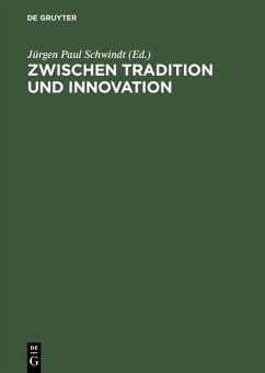 Zwischen Tradition und Innovation (eBook, PDF)