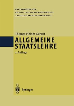 Allgemeine Staatslehre (eBook, PDF) - Fleiner-Gerster, Thomas