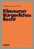 Klausuren Bürgerliches Recht (eBook, PDF)