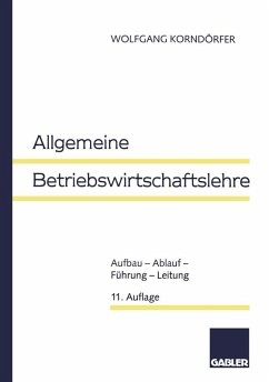 Cover Allgemeine Betriebswirtschaftslehre (eBook, PDF)