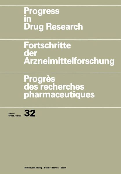 Progress in Drug Research / Fortschritte der Arzneimittelforschung / Progrès des recherches pharmaceutiques (eBook, PDF) Progress in Drug Research / Fortschritte der Arzneimittelforschung / Progrès des recherches pharmaceutiques (eBook, PDF)