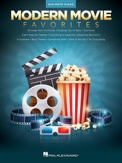 Modern Movie Favorites -For Big Note Piano- (Piano Book) - Various