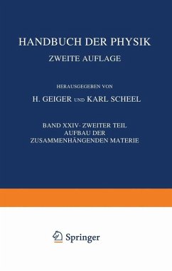 Aufbau Der Zusammenhängenden Materie (eBook, PDF) - Geiger, Hans; Scheel, Karl