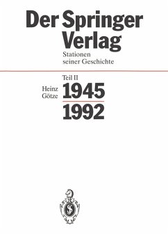 Der Springer-Verlag (eBook, PDF) - Götze, Heinz