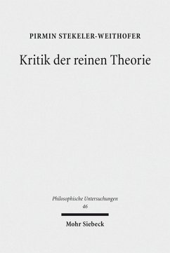 Kritik der reinen Theorie (eBook, PDF) - Stekeler-Weithofer, Pirmin