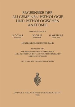 Cover Ergebnisse der allgemeinen Pathologie und pathologischen Anatomie (eBook, PDF)