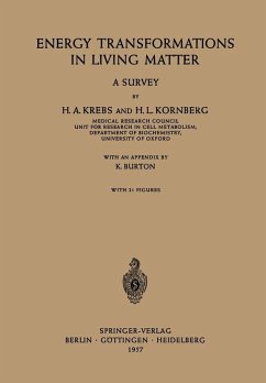 Cover Energy Transformations in Living Matter (eBook, PDF)