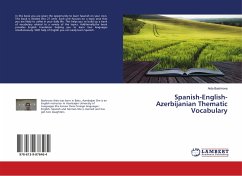 Spanish-English-Azerbijanian Thematic Vocabulary