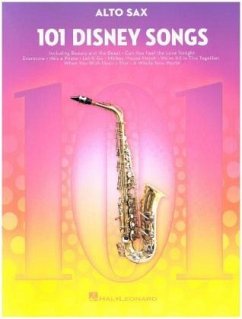 Cover 101 Disney Songs -For Alto Sax-