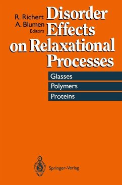 Disorder Effects on Relaxational Processes (eBook, PDF)