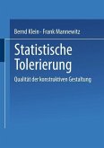 Statistische Tolerierung (eBook, PDF)
