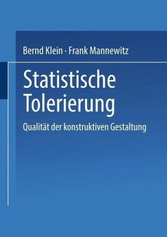 Statistische Tolerierung (eBook, PDF) - Klein, Bernd; Mannewitz, Frank