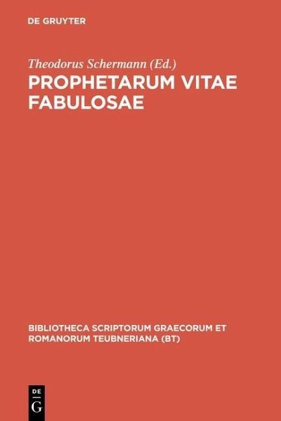 Prophetarum vitae fabulosae (eBook, PDF)