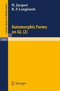 Automorphic Forms on GL (2) (eBook, PDF) - Jacquet, H.; Langlands, R. P.