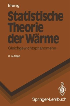 Cover Statistische Theorie der Wärme (eBook, PDF)